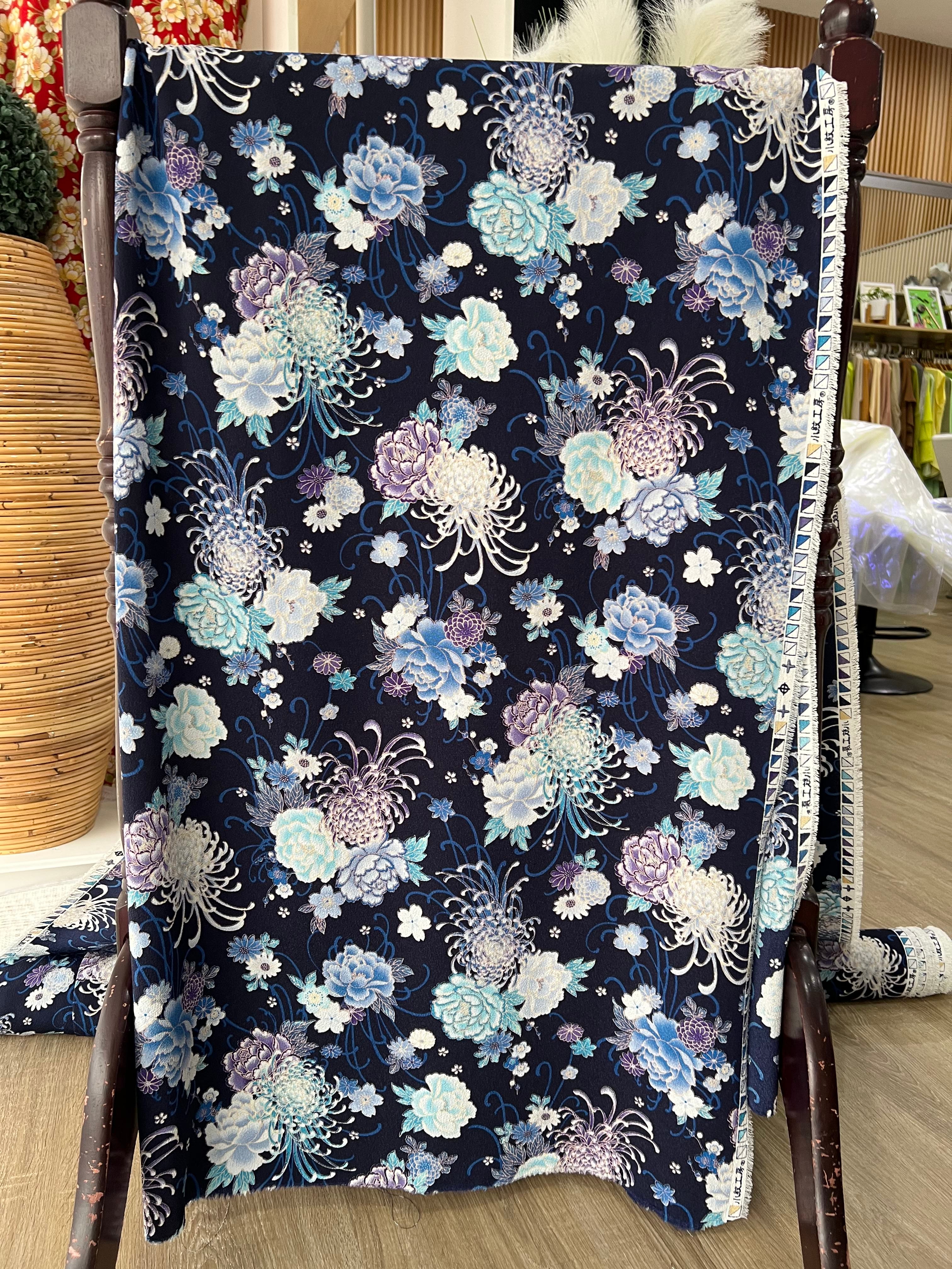 Kiku — Blue・Purple・Smoky pink